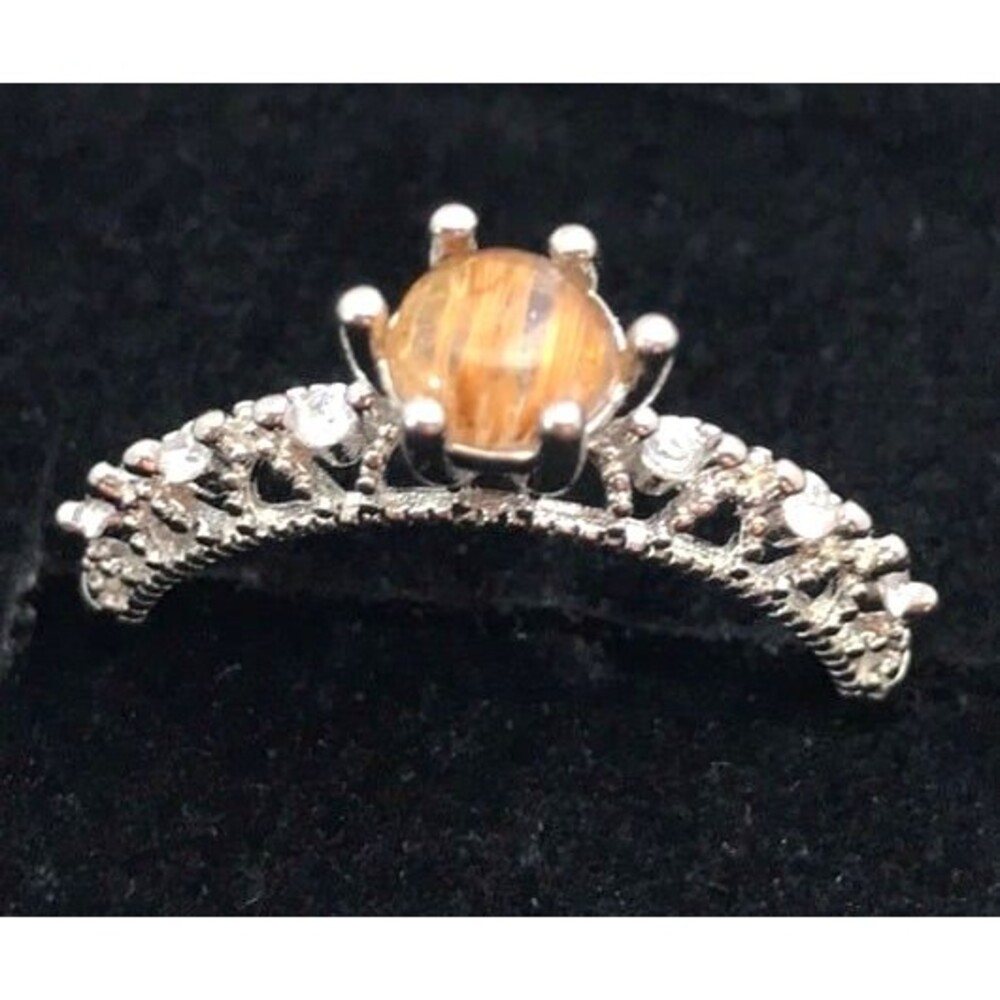 Beautiful Golden Rutile Ring